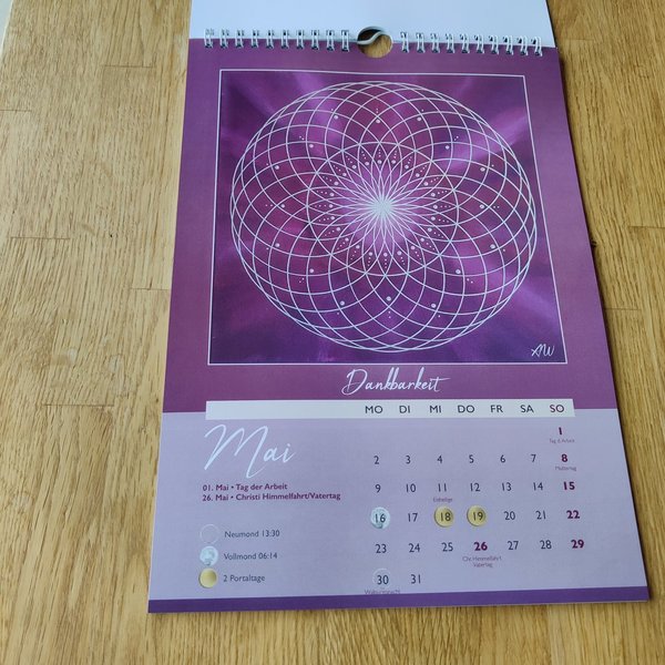 Energiekalender 2022 * Kosmische Symbole * A4 * Ausverkauft